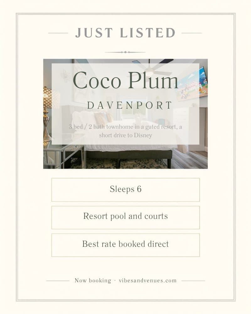 Coco Plum just-listed announcement card