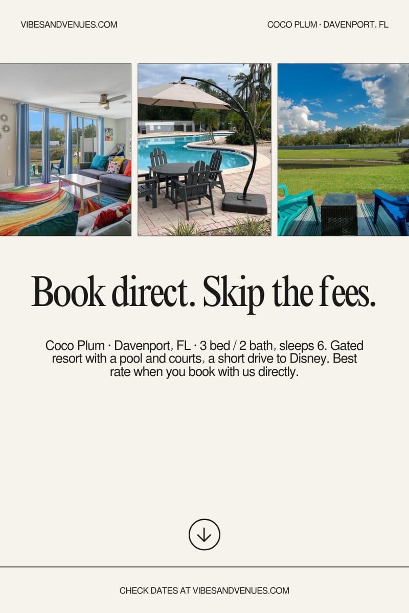 Coco Plum direct-booking Pinterest pin