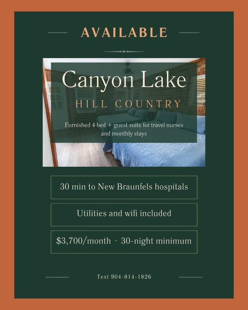Canyon Lake look: Facebook housing-group post